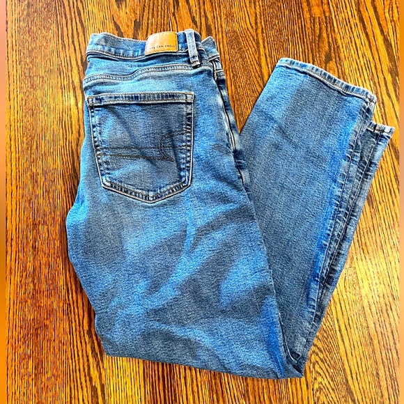 90s STRAIGHT STRETCH JEANS - Picture 1 of 8